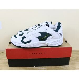 New Nike Sneakers 12 White Black Green Air Structure Triax Vintage